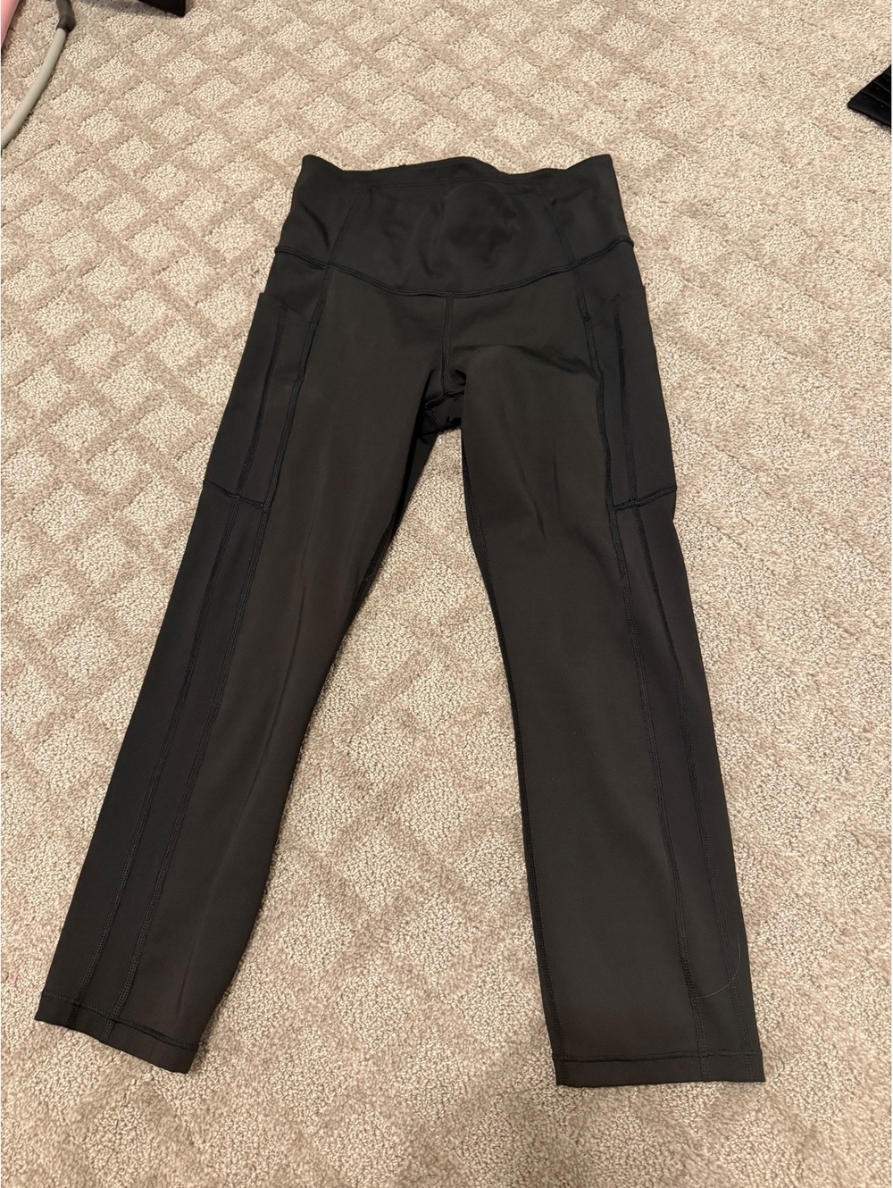 Athleta Black Capri Leggings Size S P G